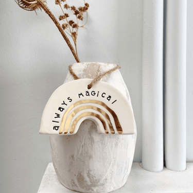Ceramic Rainbow Tag - always magical – High quality House of Dudley homewares